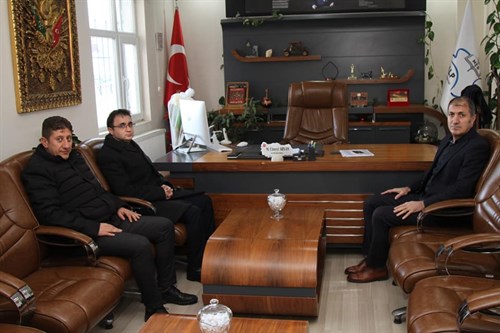 Kaymakam ve Belediye Başkan Vekilimiz M. Emin NASIR İlçe Milli Eğitim Müdürlüğünü ziyaret etti